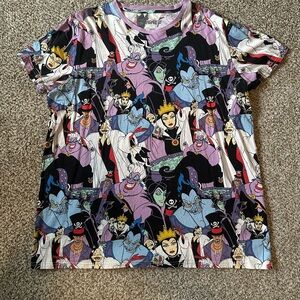 Cakeworthy Disney Villains AOP Tee - Unsex XXL